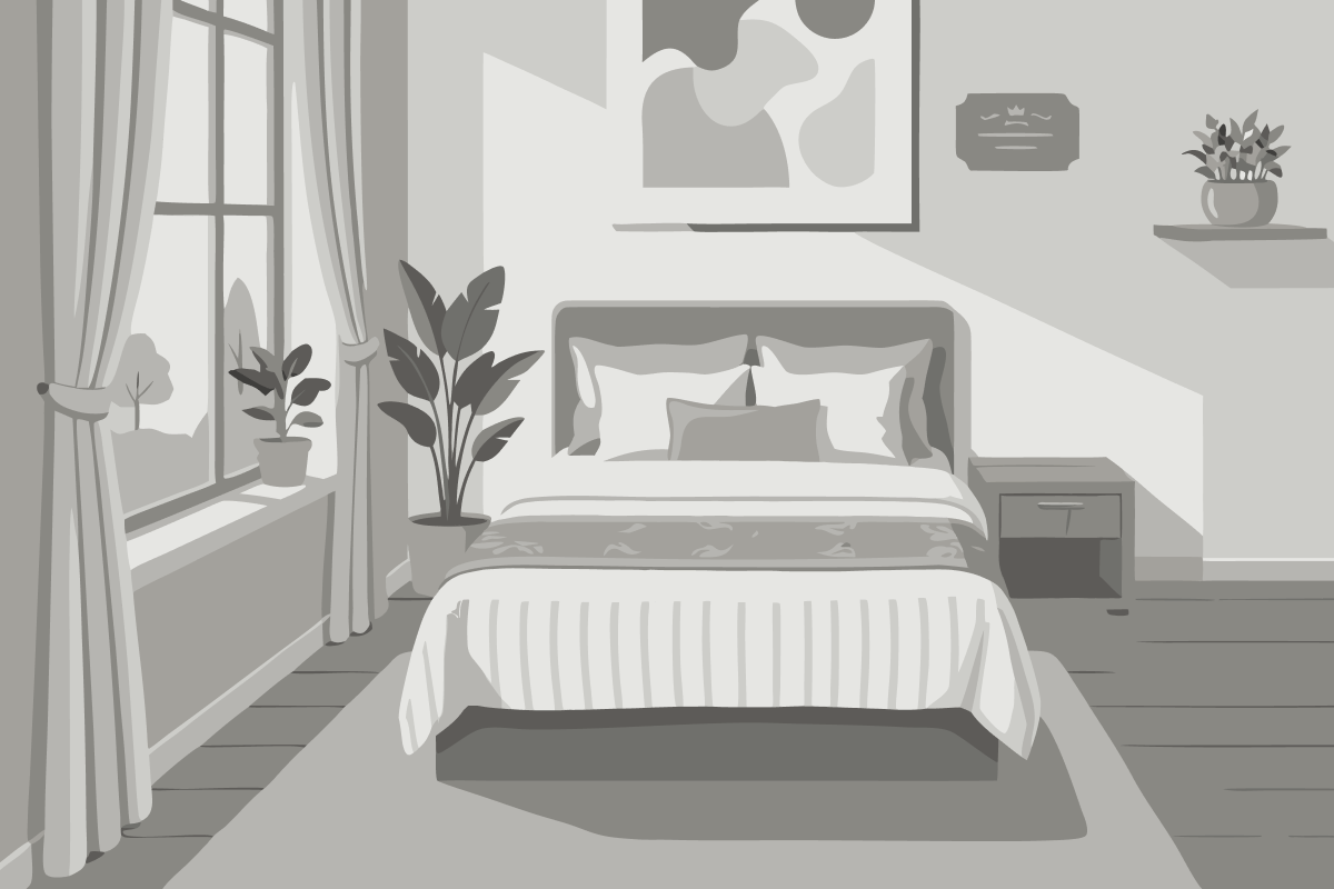 Queen Room with Two Queen Beds, City View and Bathtub - Mobility Access